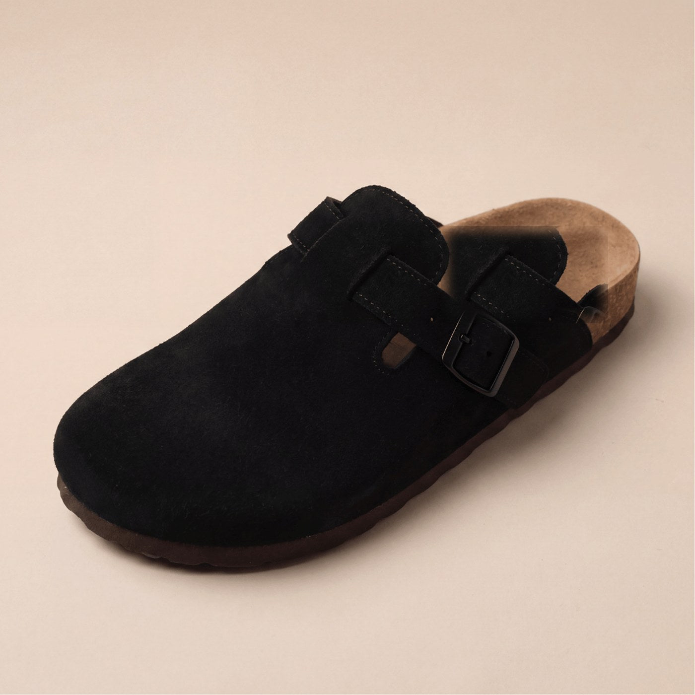Hampton – Genuine Suede Clogs