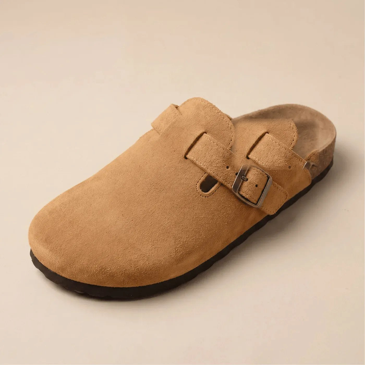 Hampton – Genuine Suede Clogs