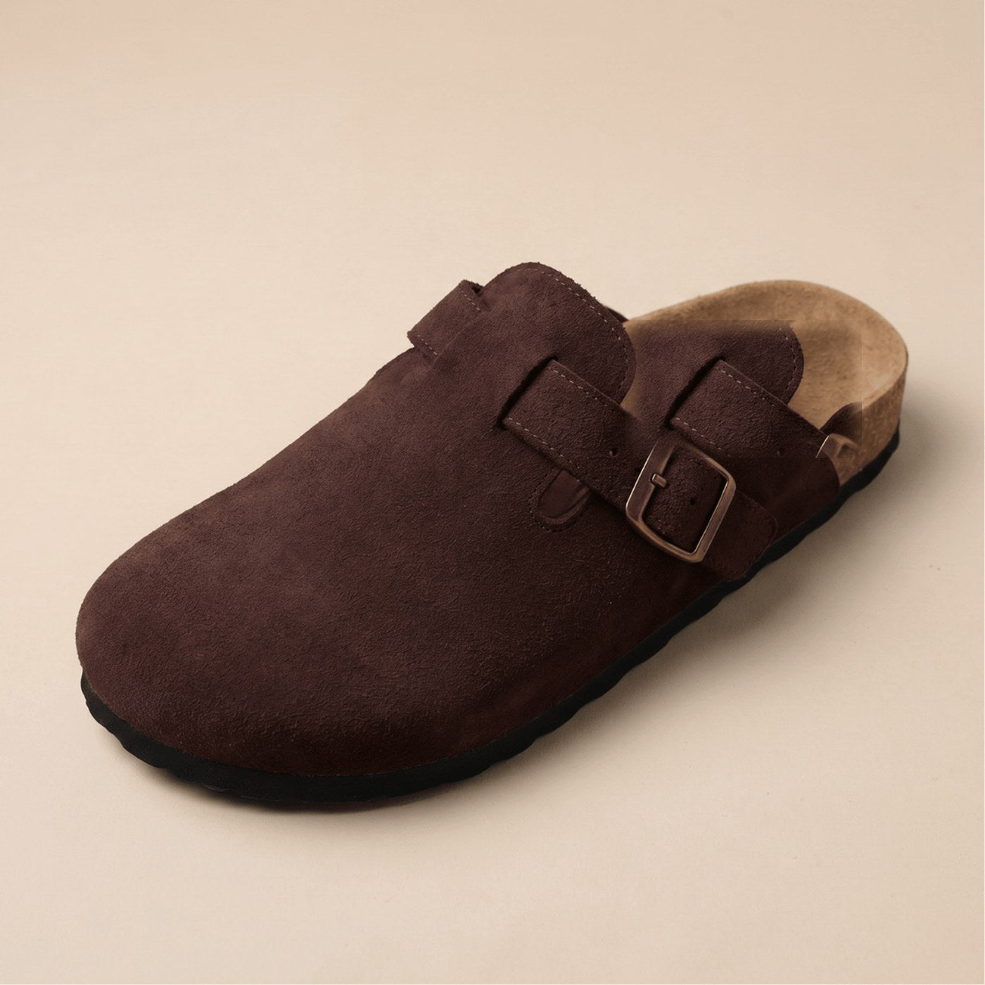 Hampton – Genuine Suede Clogs
