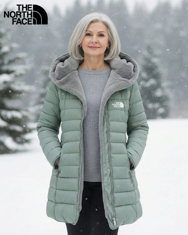 TNF Fleece Lined Quilted Coat - CLEARANCE SALE