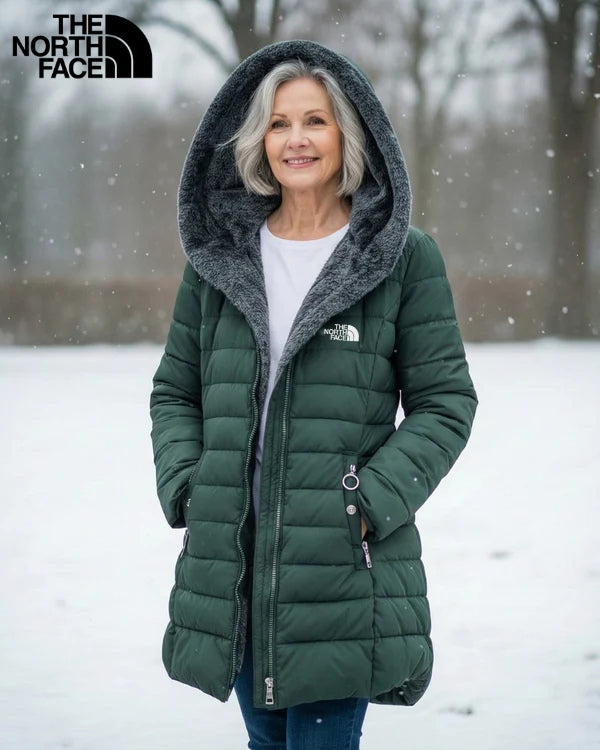 TNF Fleece Lined Quilted Coat - CLEARANCE SALE