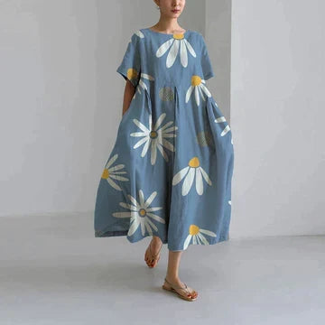 Lourdes™ | Dress With Floral Pattern