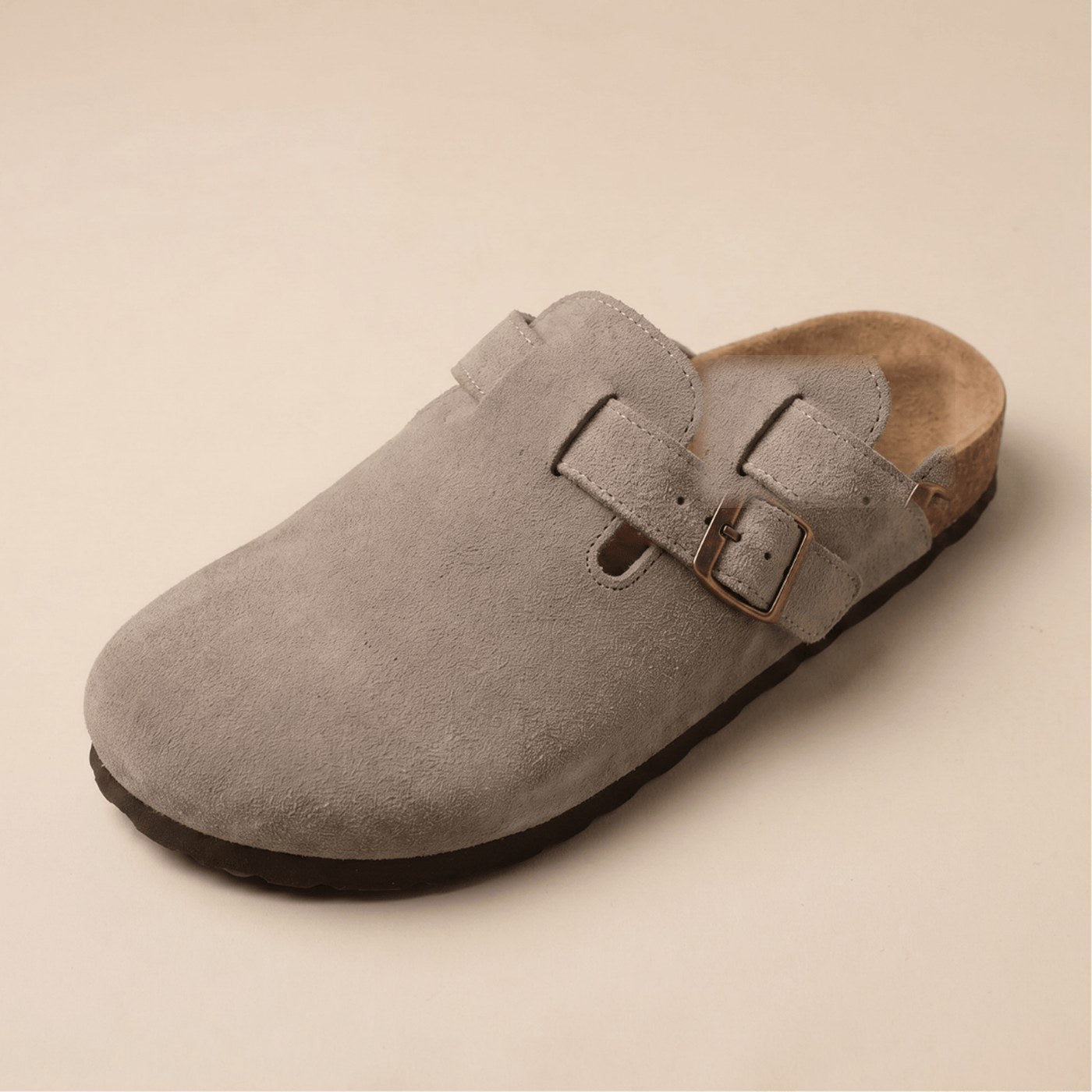 Hampton – Genuine Suede Clogs