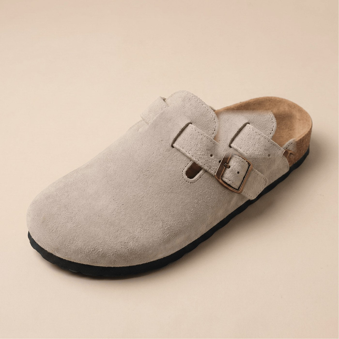 Hampton – Genuine Suede Clogs