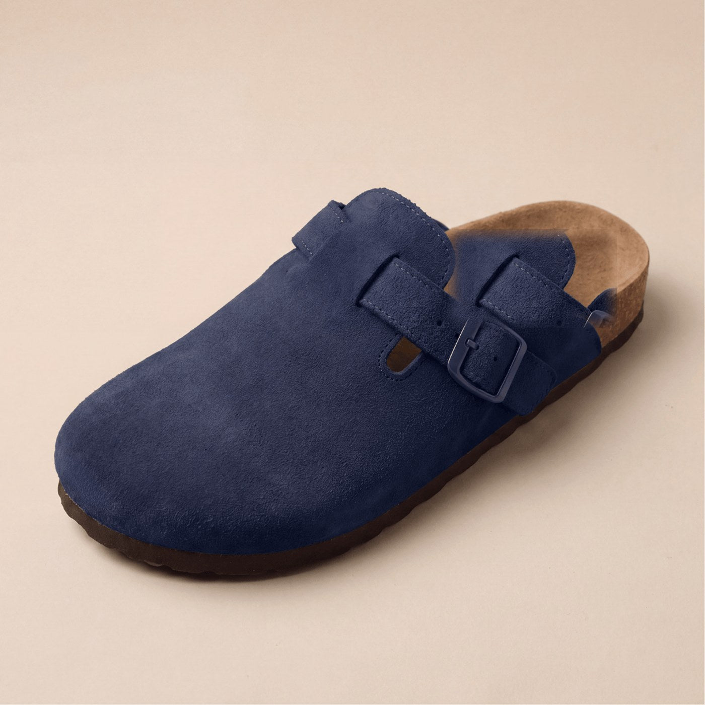 Hampton – Genuine Suede Clogs