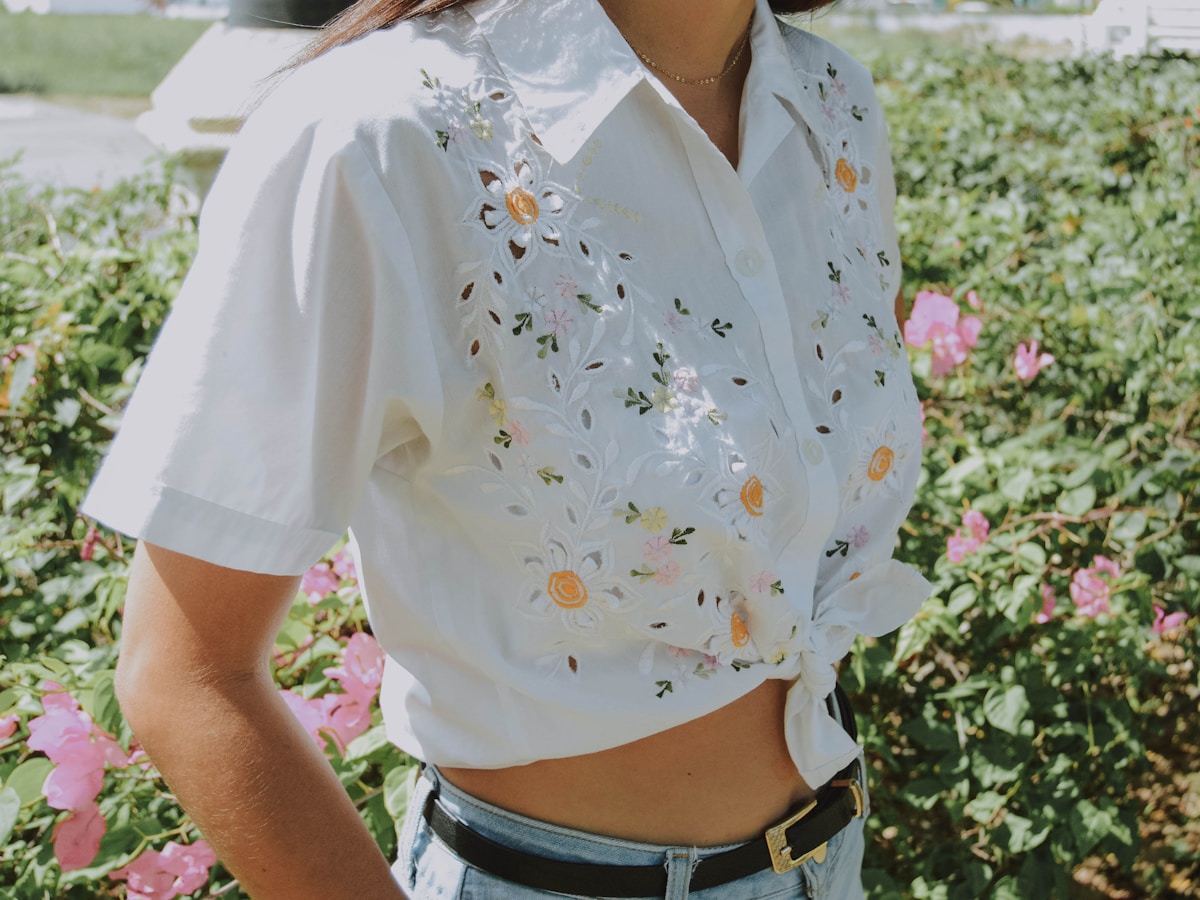 Cotton Poplin Shirt — White